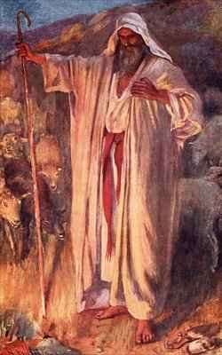 The burning bush by Romanticism