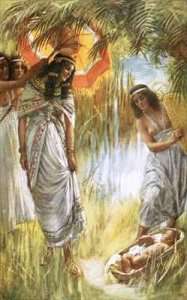The finding of Moses by Romanticism