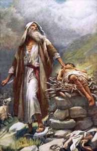 Abraham and Isaac by Romanticism