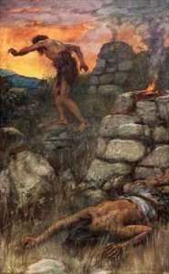 Cain and Abel by Romanticism