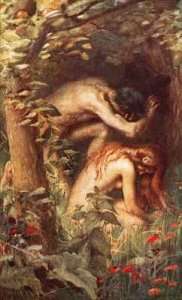 Adam and Eve by Romanticism