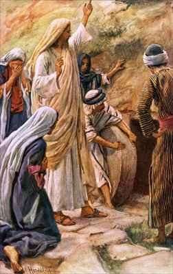 Lazarus come forth by Romanticism