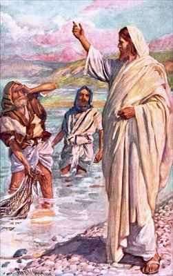 The call of Andrew and Peter by Romanticism
