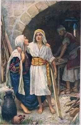 Mary and Jesus by Romanticism