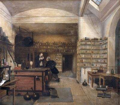 Michael Faraday 1791-1867 by Romanticism