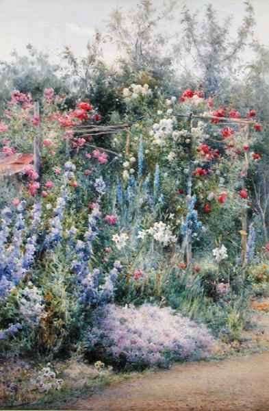 Corner of a Summer Garden by Romanticism
