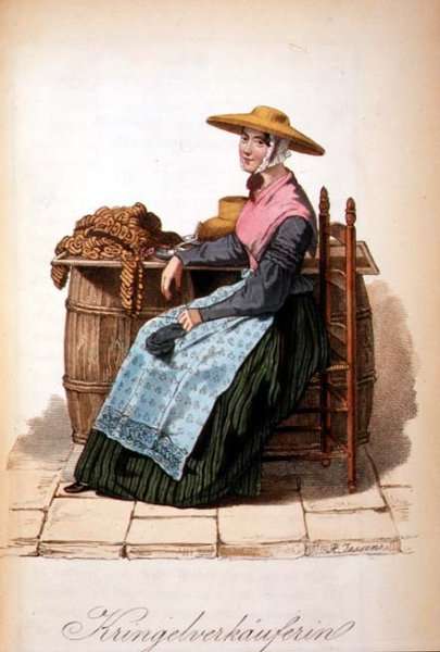 Cracknel Seller by Romanticism