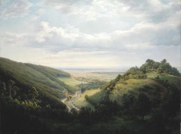 View of Holy Mountain and the Mountain Pass, 1846 by Romanticism