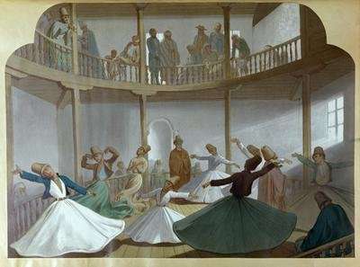 Dance of the Whirling Dervishes by Romanticism