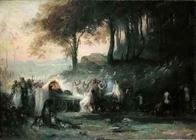 A Pagan Procession by Romanticism