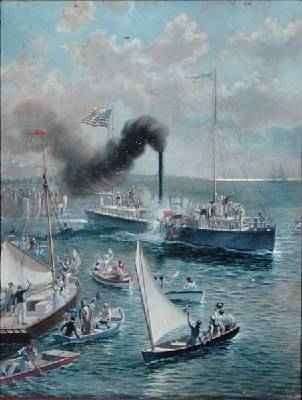 The Clermont 1909 by Romanticism