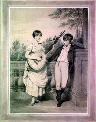 John and Charlotte by Romanticism