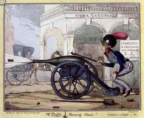 Mr Puffs Morning Guns by Romanticism