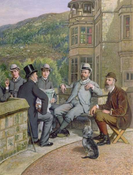 The Royal Visit in 1884 by Romanticism