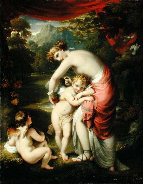 Venus and Cupid by Romanticism