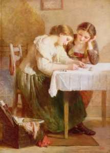 The Love Letter by Romanticism