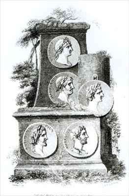 Portraits of Roman Emperors from The History of Decline and Fall of the Roman Empire by Romanticism