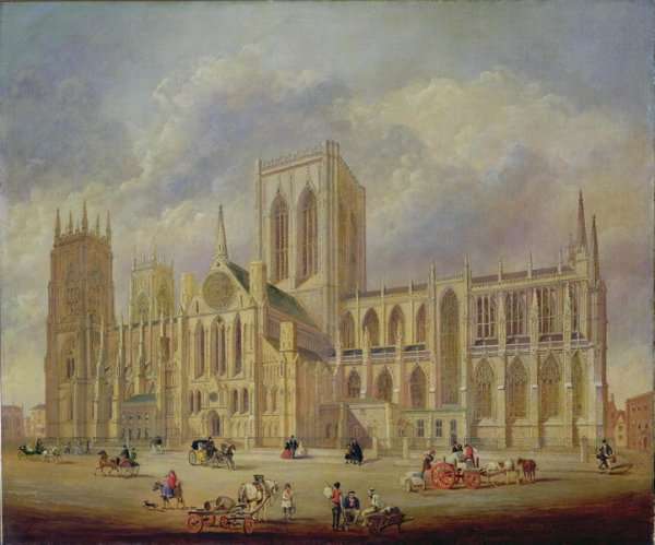 York Minster from the south by Romanticism