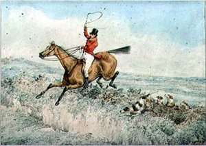 Fox Hunting by Romanticism