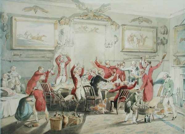 Foxhunting The Toast by Romanticism