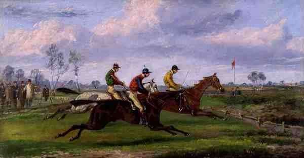 A Steeplechase 2 by Romanticism