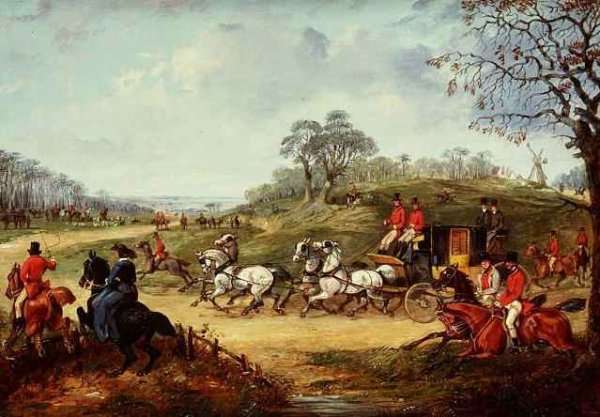 Going to the Meet 2 by Romanticism