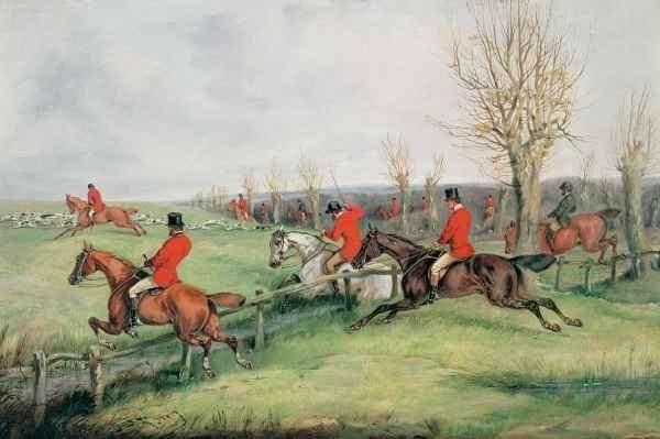 Sporting Scene by Romanticism
