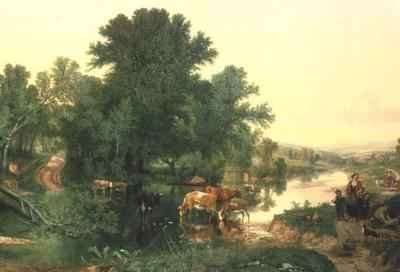 Landscape by Romanticism