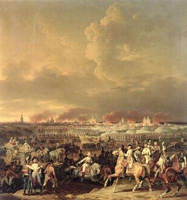 The Siege of Lille by Albert de Saxe-Tachen 8th October 1792 by Romanticism