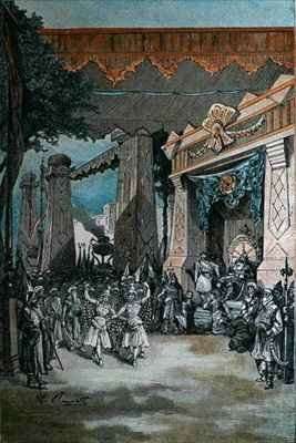 Illustration from 'Michel Strogoff' by Romanticism