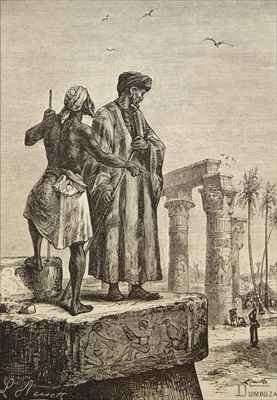Ibn Battuta in Egypt by Romanticism