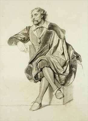 Study for the Portrait of Peter Paul Rubens 1577-1640 by Romanticism