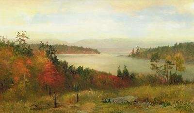 Raquette Lake 1869 by Romanticism