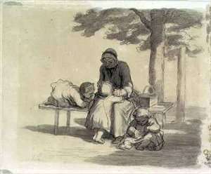 A Grandmother by Romanticism