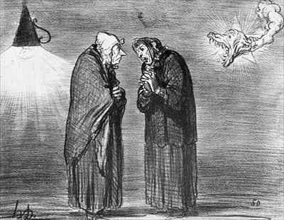 Series Actualites the comet Ah ma pauv madame Chaffarou by Romanticism