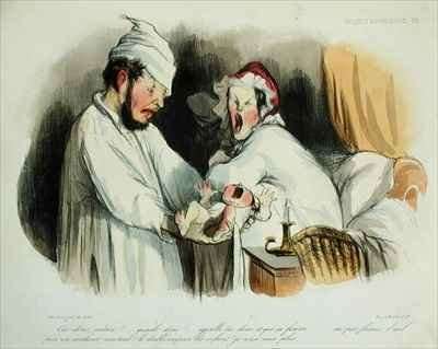 Parents woken by their baby by Romanticism
