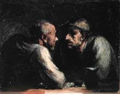 Les Deux Buveurs by Romanticism
