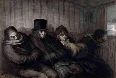 The Second Class Carriage by Romanticism