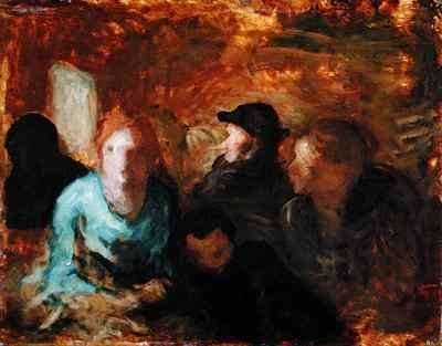 A Third Class Carriage by Romanticism