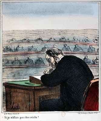 Caricature of a Deputy at the Assembly by Romanticism