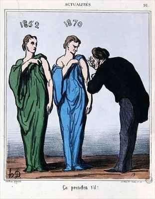Cartoon about the plebiscite of 8th May 1870 2 by Romanticism