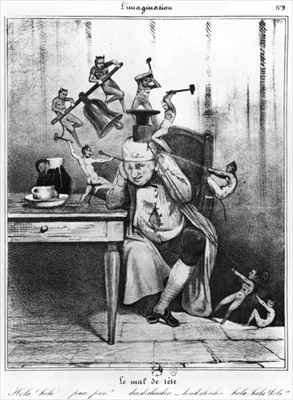 The headache by Romanticism