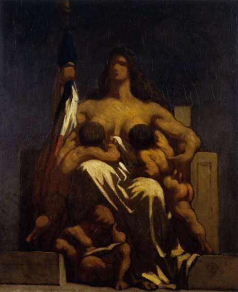 The Republic 1848 by Romanticism