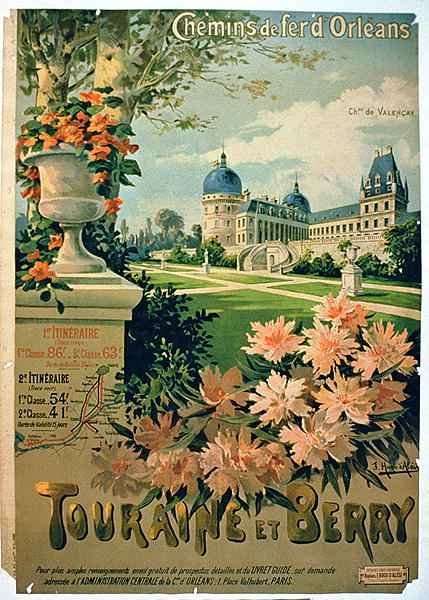 Advertisement for 'Touraine Et Berry' by Romanticism