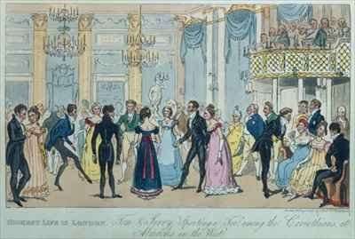 Highest Life in London Tom and Jerry Sporting a Toe among the Corinthians at Almacks in the West by Romanticism