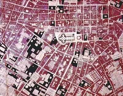 Map of Florence by Romanticism