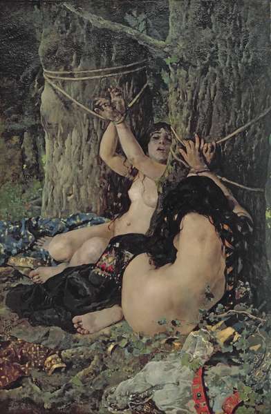 The Daughters of El Cid, 1879 by Romanticism