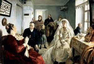 Before the Wedding, 1880s by Romanticism