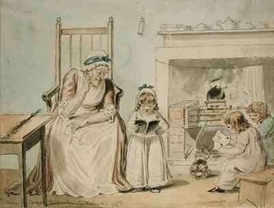 A Dame School by Romanticism