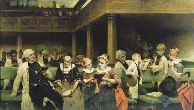 Sunday School Class by Romanticism